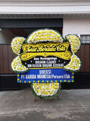 Papan Bunga Duka di Moro